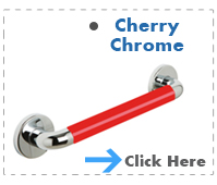 Cherry Chrome Grab Rail 